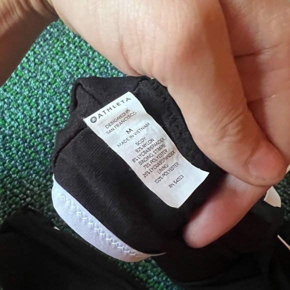 Athleta Two Piece Black and White Bikini - Picture 4 of 7